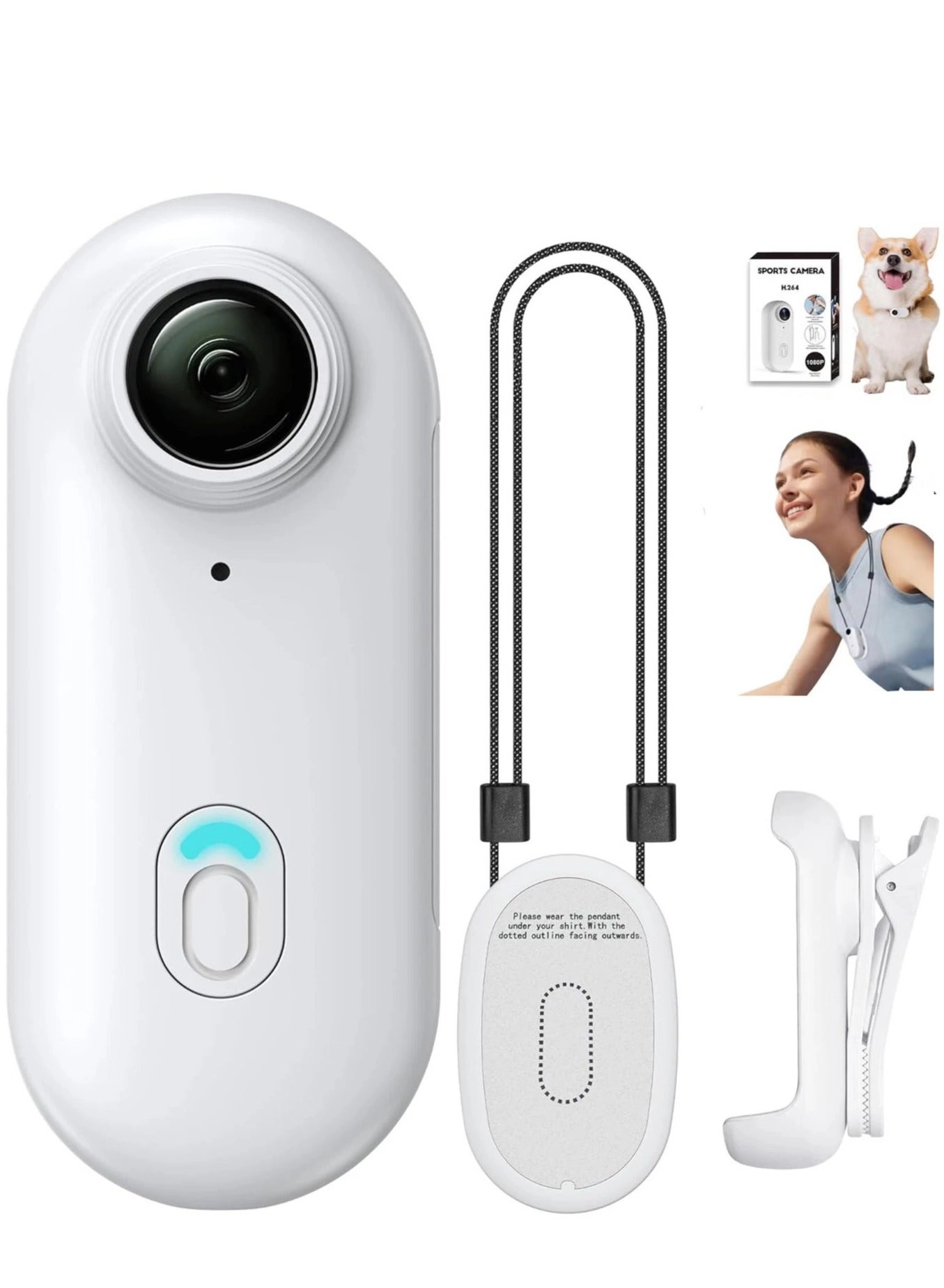 Wearable Mini Sports Camera 4K30