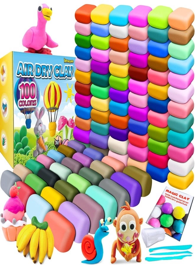 YOPINSAND Air Dry Clay - 100pcs. for Kids