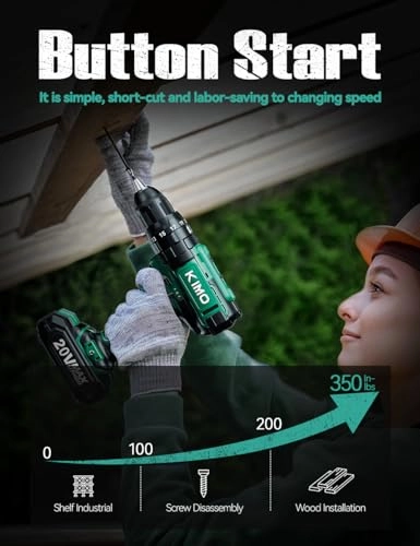 Hammer Drill - 20V 2X 2.0Ah