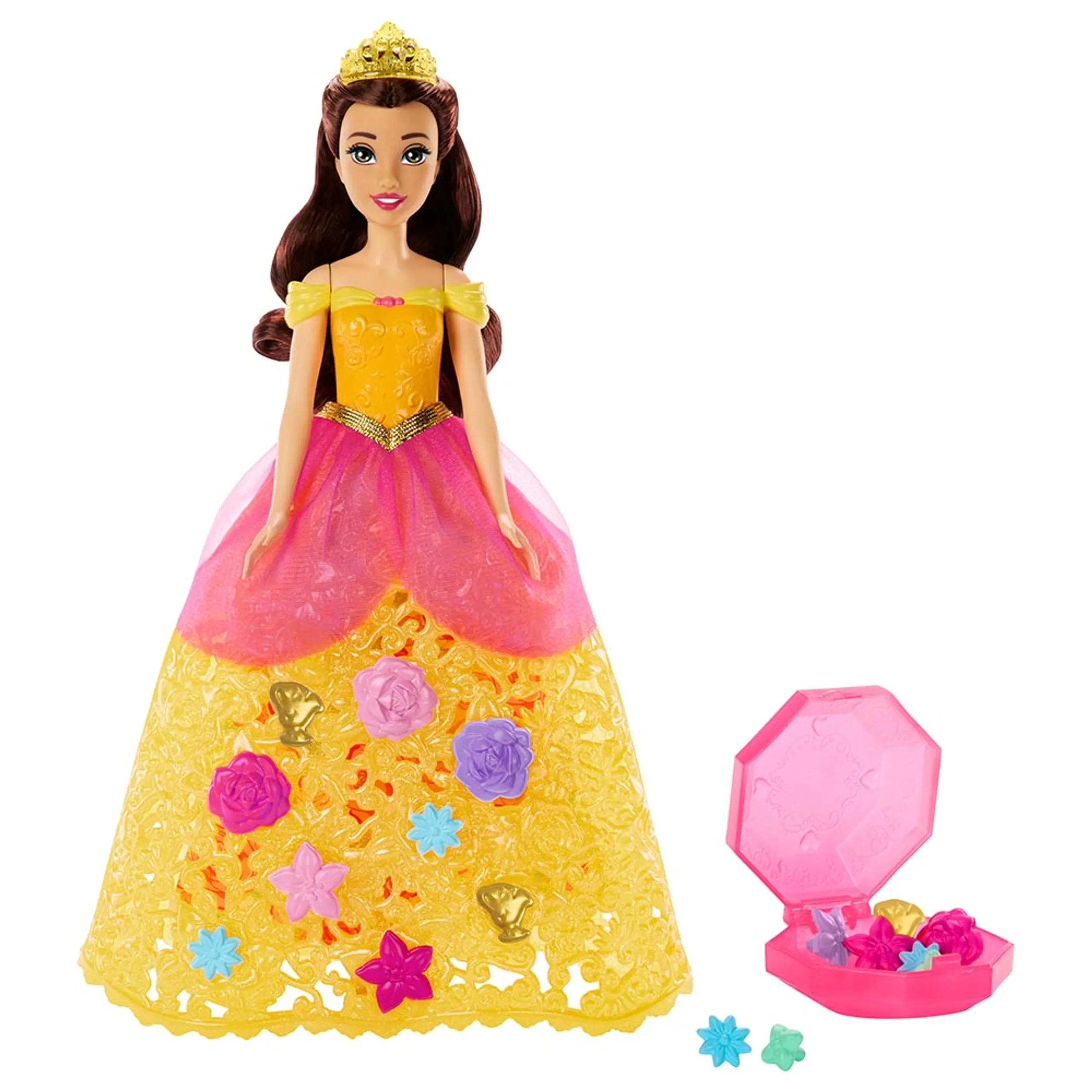 Disney Belle Doll - Princess Flower Fashion