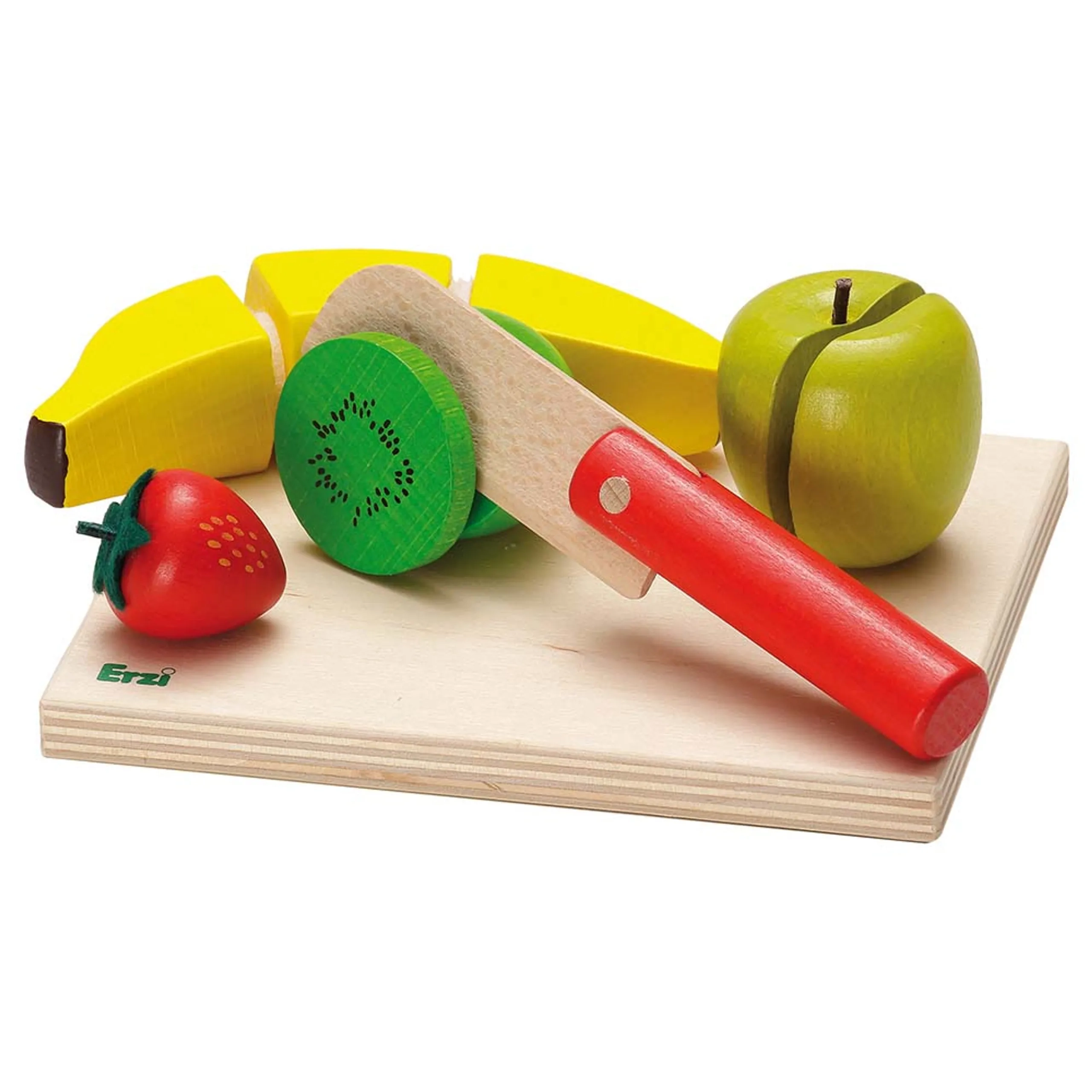 Erzi Wooden Fruit Salad Cutting Set - 6 pcs (TBOX-28206)