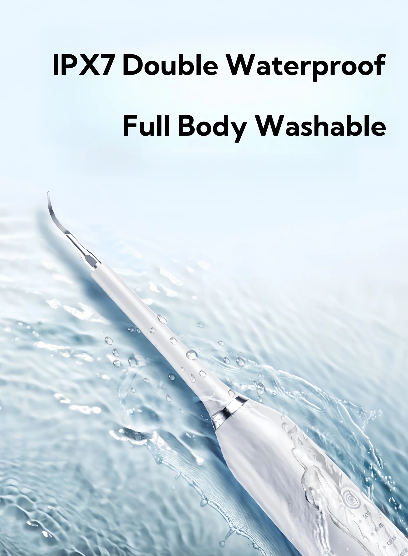 Sonic Electric Tooth Cleaner - 4 Cleaning Heads 5 Modes