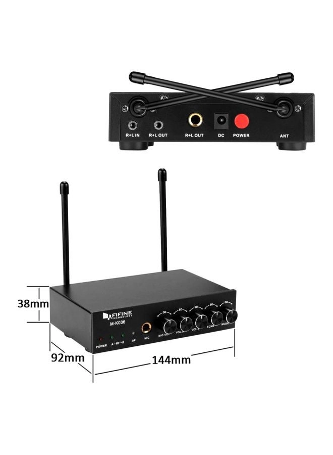 K036 - 2 microphones UHF