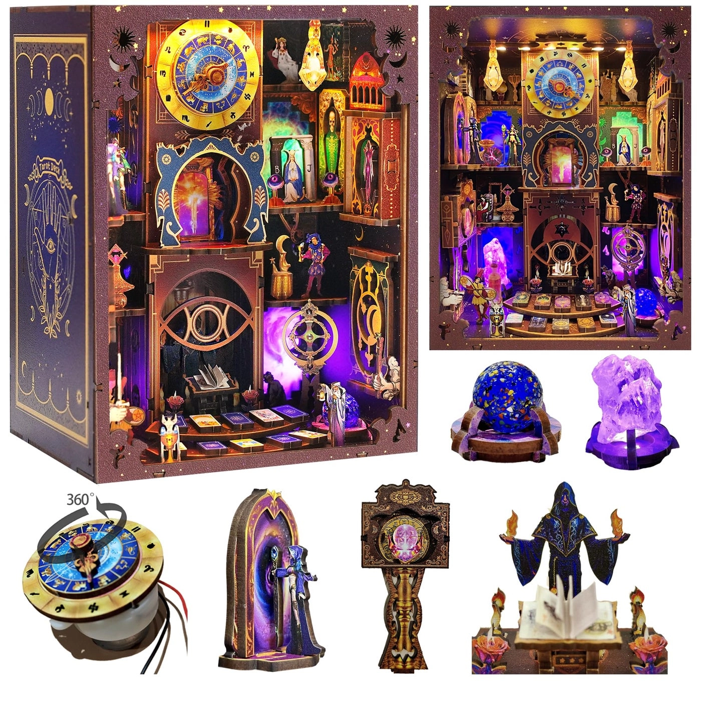 Book Nook Kit - Fantasy TarotThemed