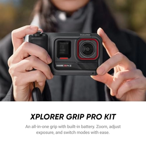 Ace Pro 2 - 8K Arctic White + Wind Guard + Battery + Standar Mount + Utility Frame + Cold Shoe Shutter Button