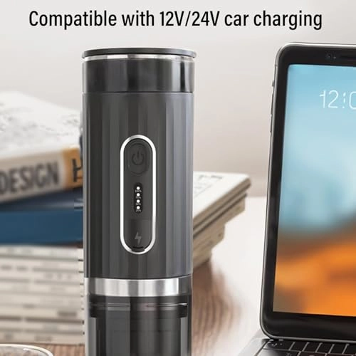 Portable Coffee Machine - 80ml capsule powder