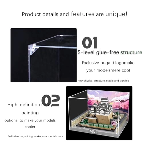 Acrylic Display Case - 21060 35x30x25cm 3mm