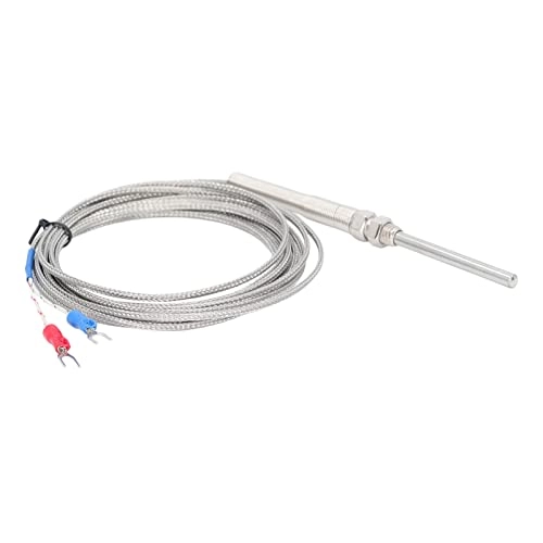M6 Screw Fine Thread Type K Thermocouple - 0-400℃ 5M