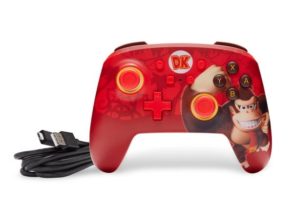Nintendo Switch Enhanced Wired Controller Donkey Kong Flex