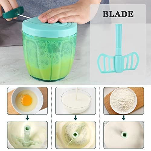 Manual Food Chopper - 900ML 5