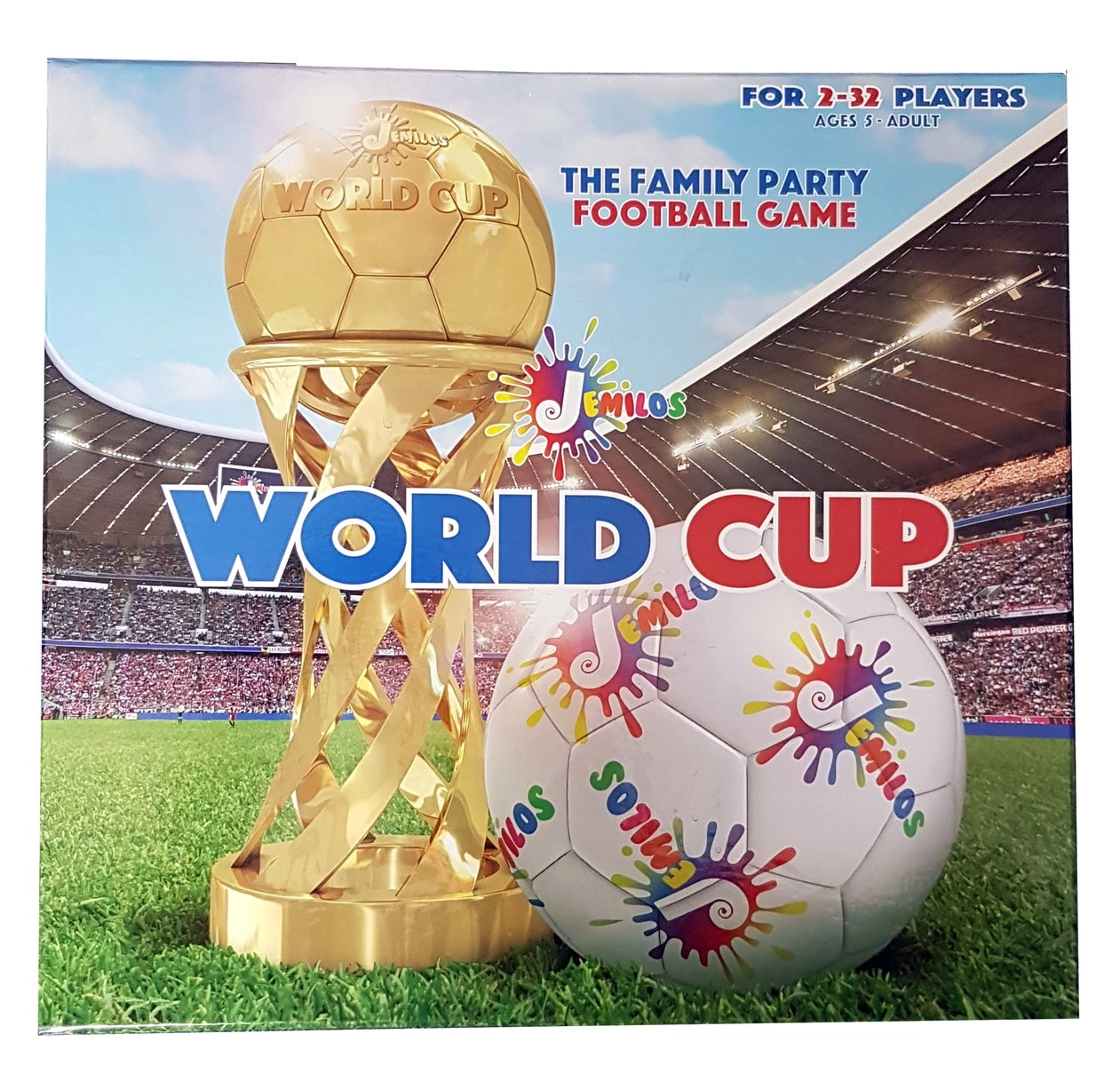 Alandra Products Ltd. World Cup Football Family Party Board - 2 - 32 players Red,yellow 60.0-1188.0 months