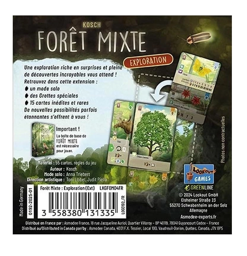 Mixed Forest + Exploration + Forest Edge + Bottle Opener - 10+ years