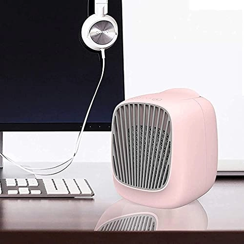 Personal Air Cooler - Portable 3 Wind Speeds 7 Colors LED Lights