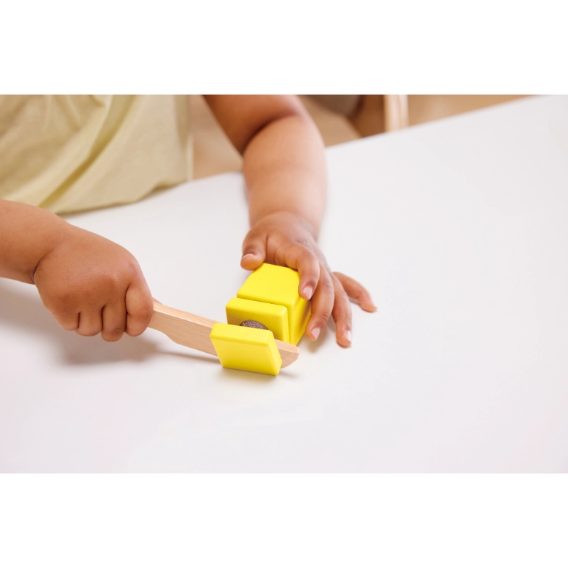 Ding & Pop-up Toaster Wooden Playset - 15 pcs (531-E3215)