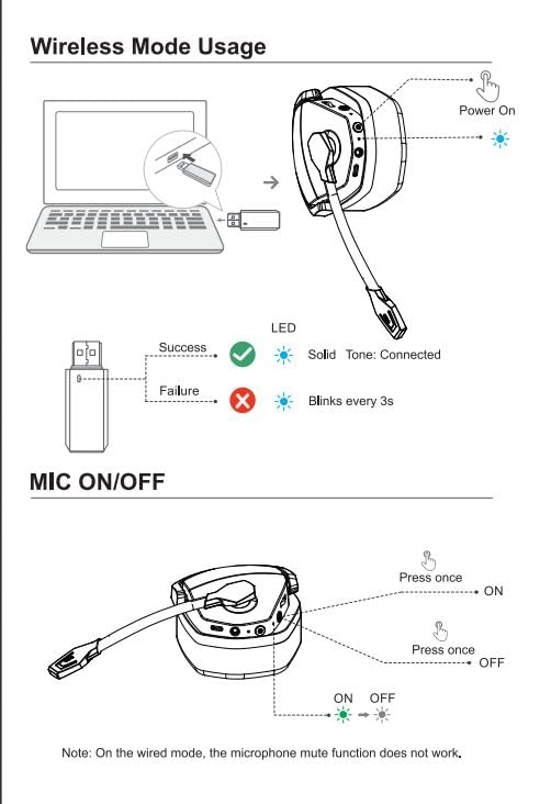 G06 Wireless Headset