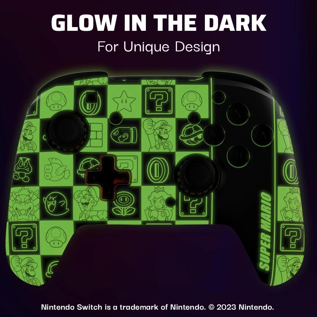 Nintendo Switch Rematch Glow Enhanced Wireless Pro Controller