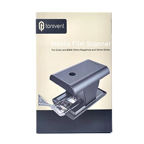 Film Slide Scanner - 35mm/135mm Digital JPEG Foldable