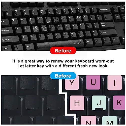 Universal English Keyboard Stickers - US