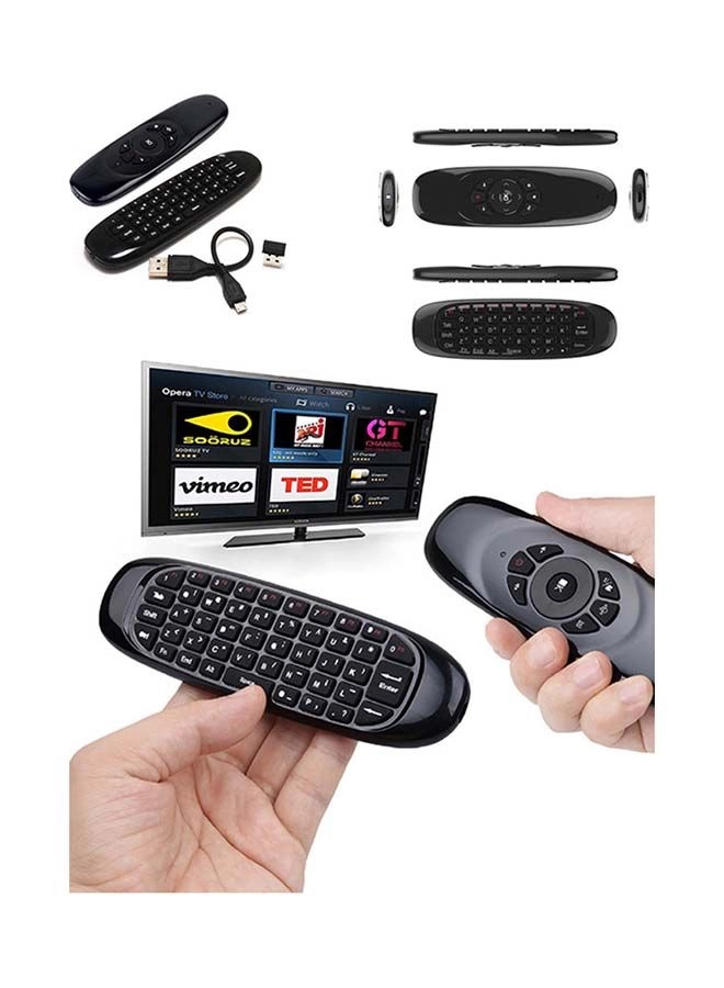 Wireless Keyboard - 3-in-1 Air Mouse Touchpad Remote Control