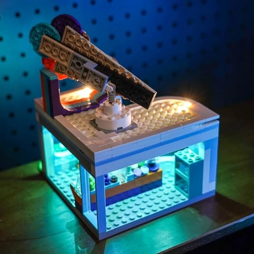 LED Lighting Kit - Compatible with Lego City Ice-Cream Shop 60363 Lights Only
