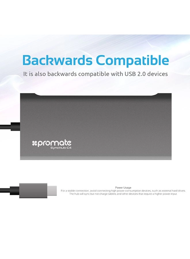 LITEHUB-4 - 4-in-1 USB-C