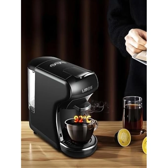 3-in-1 Capsule Coffee Machine 1450W 19 Bar 0.6L