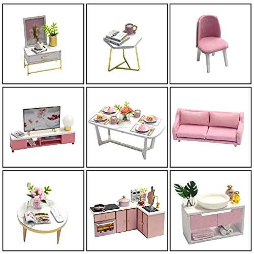 DIY Miniatures Dollhouse Kit - 1:24