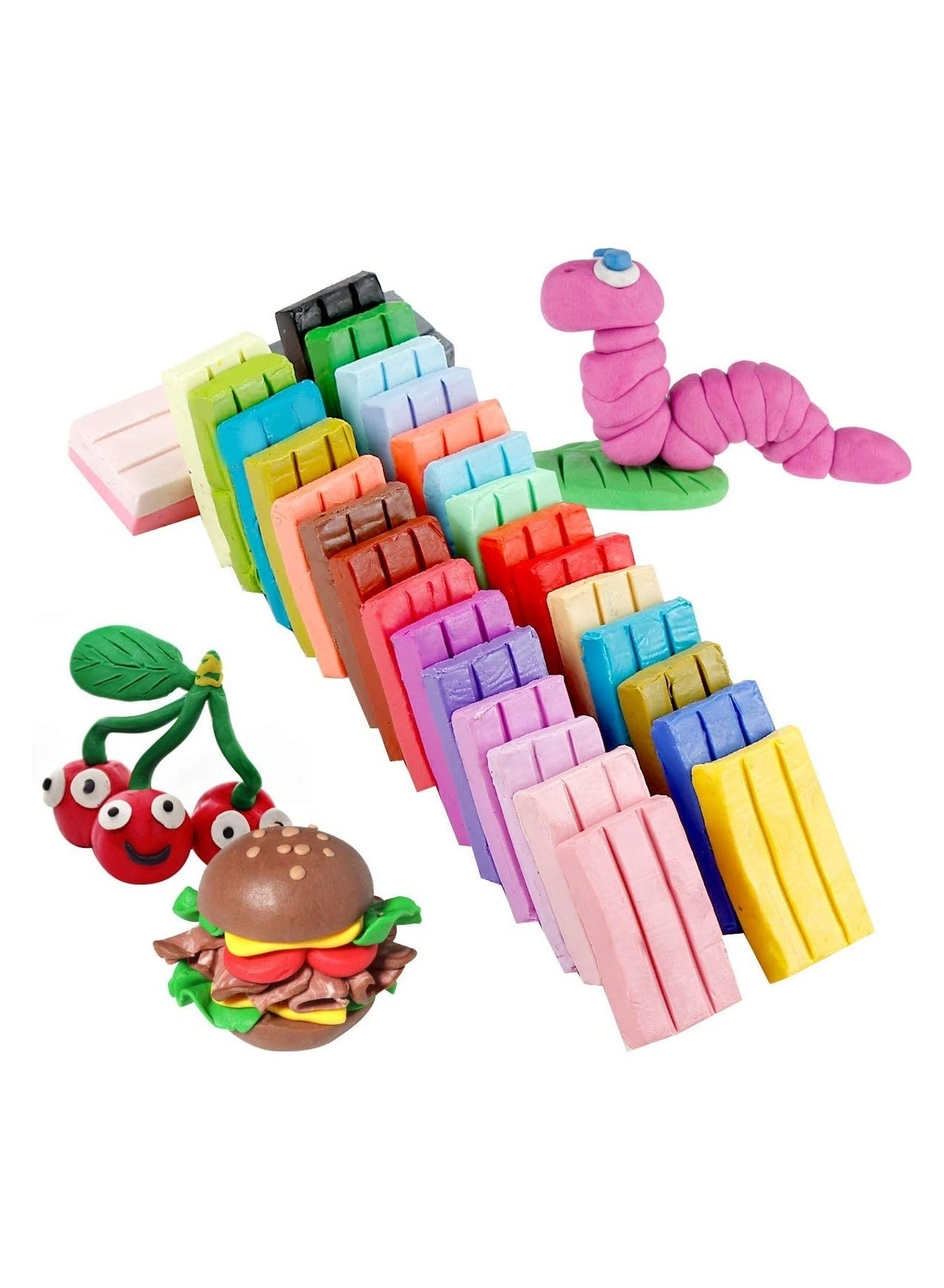 Polymer Clay Kit - polymer clay 640g