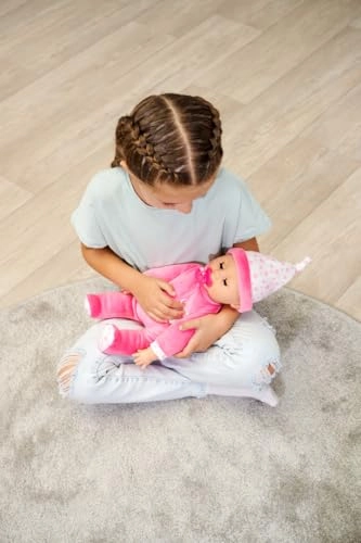 Laura Snooze Time Doll - 38 cm Soft Body Breathing Movements Ages 18 months+