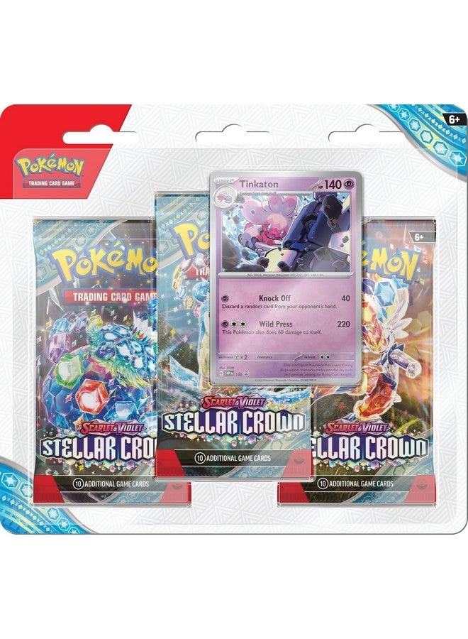Pokémon Scarlet and Violet Stellar Crown - 3pcs