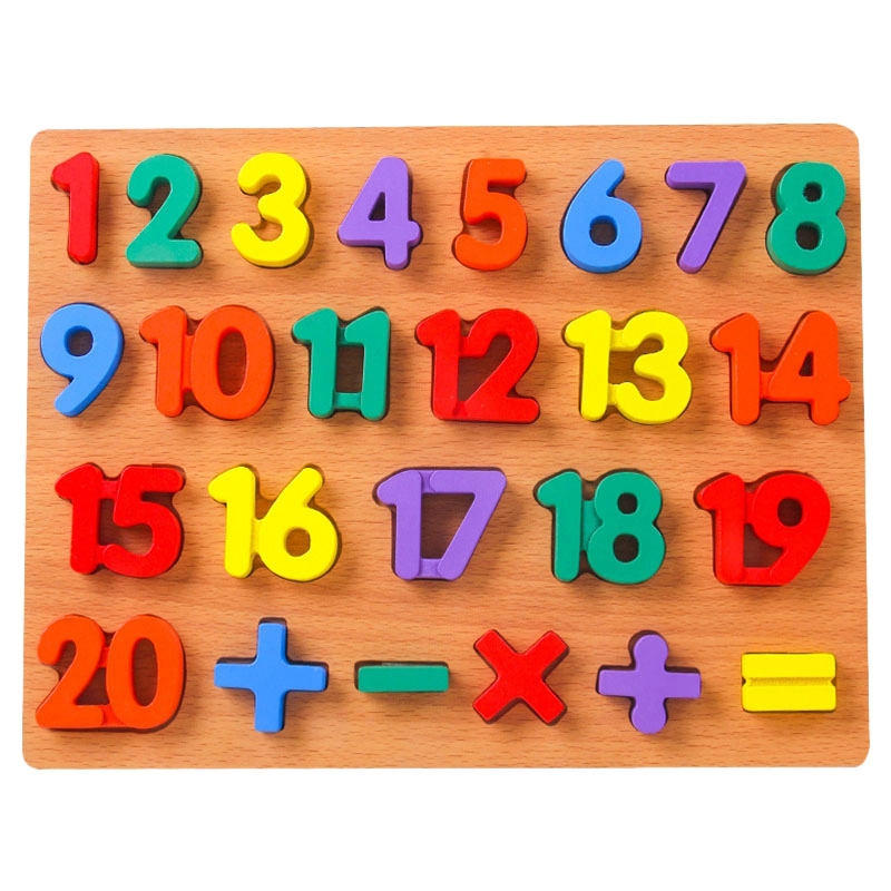 Wooden Pegged Maths - 3 to 10 Years