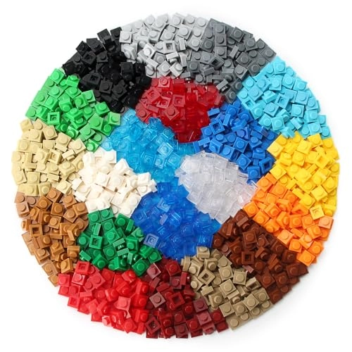 Round Plates 1X1 - 1000 pcs