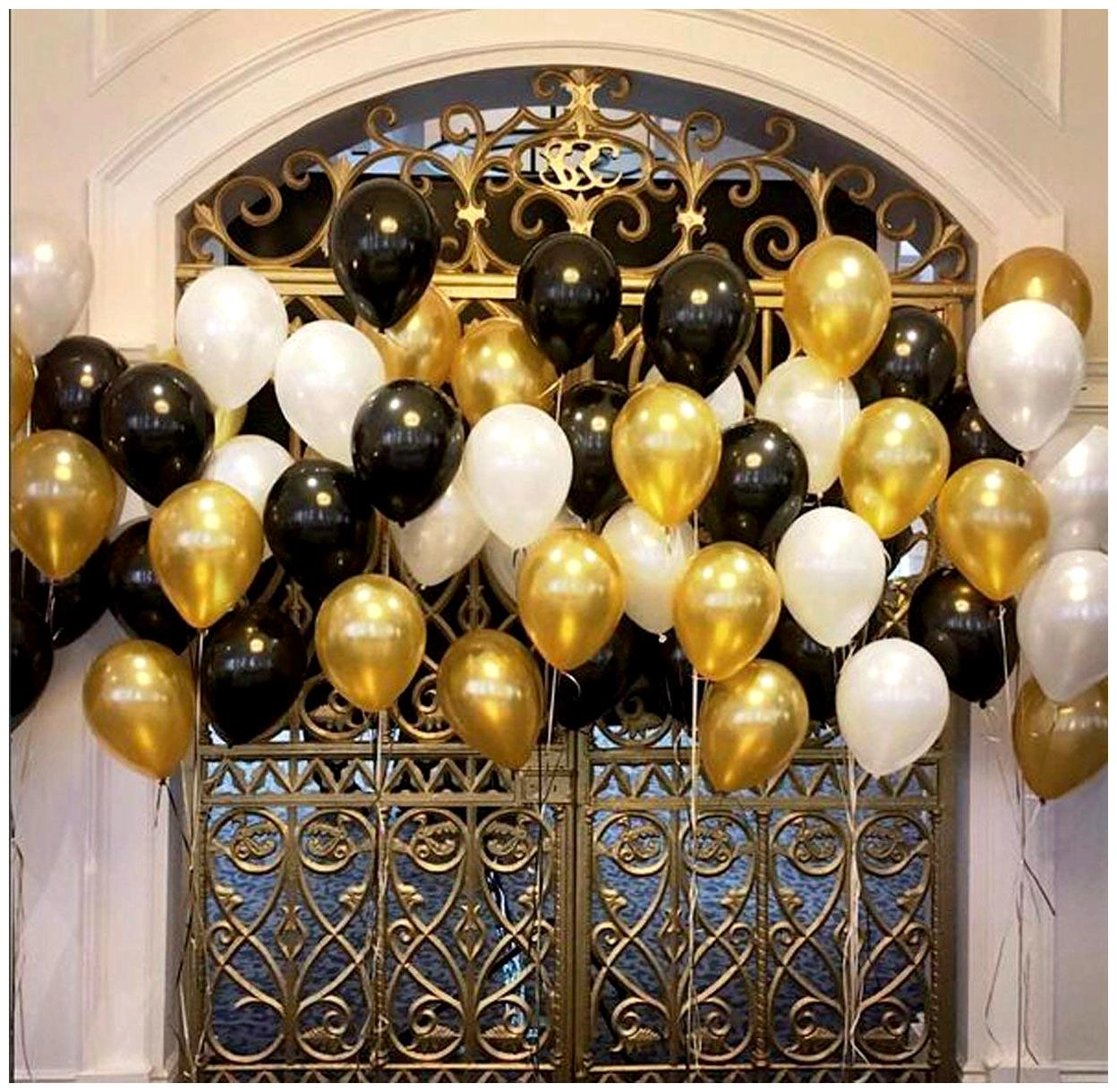 Party Time Trading LLC Latex Balloon - 50 piece(s) Wedding Bridal Shower Birthday