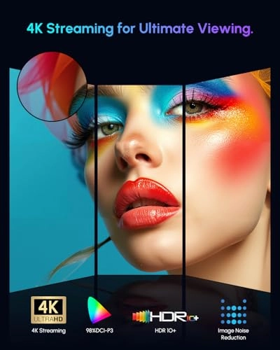 Google TV Projector 2200 ANSI Lumens 3840 x 2160 Pixels