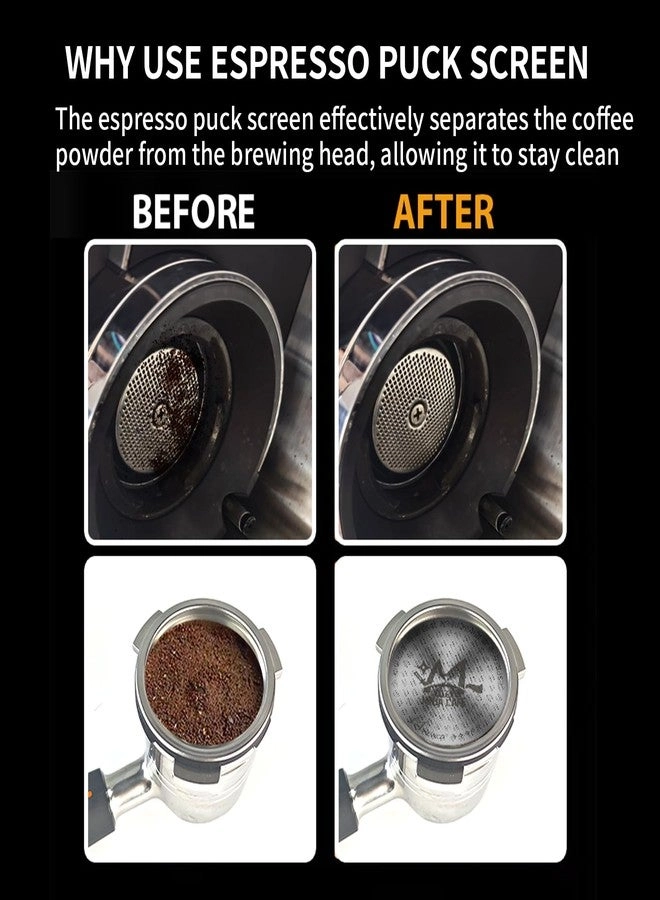 Espresso Puck Screen + Portafilter Funnel