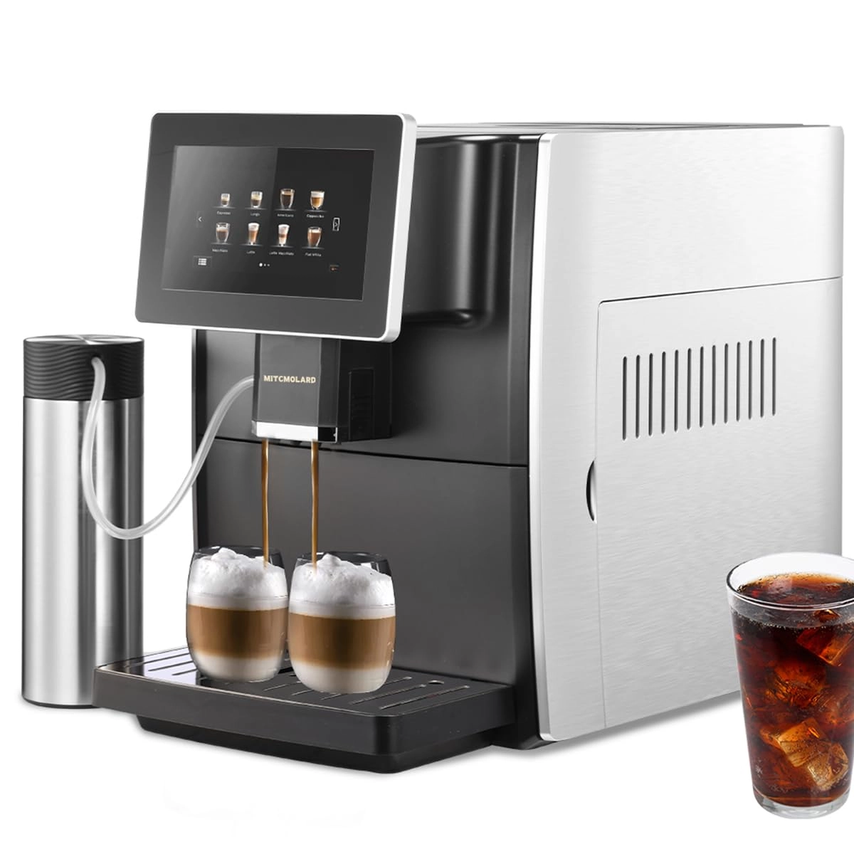 MITCMOLARD CM1001 - Bean to Cup Grinder Milk Frother