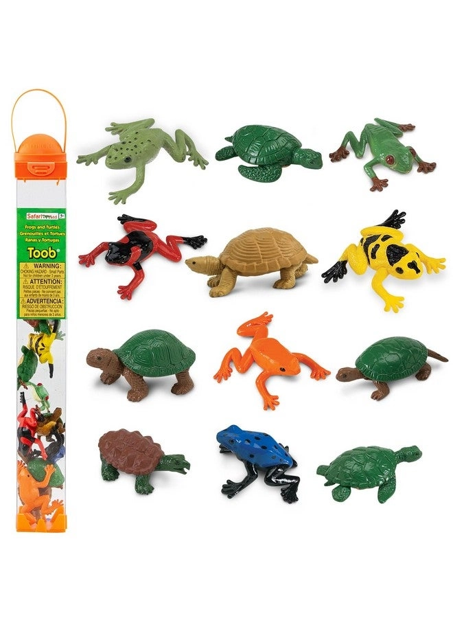 Safari Ltd Frogs & Turtles TOOB Educational - 3 years+ 12 pieces