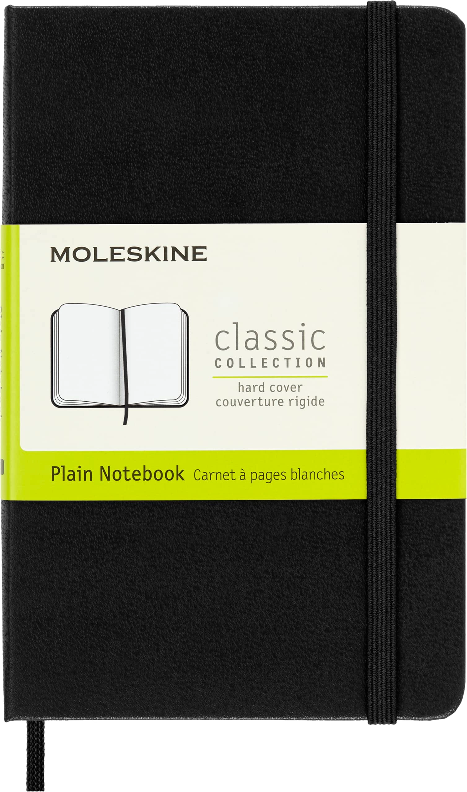 Plain Notebook Pocket Hardcover - Blank 192 Pages