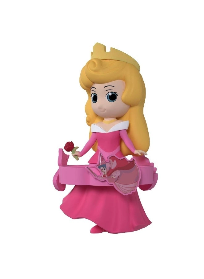 Disney Aurora Fidget Doll with Keychain - Click Spin Pop Ages 5+