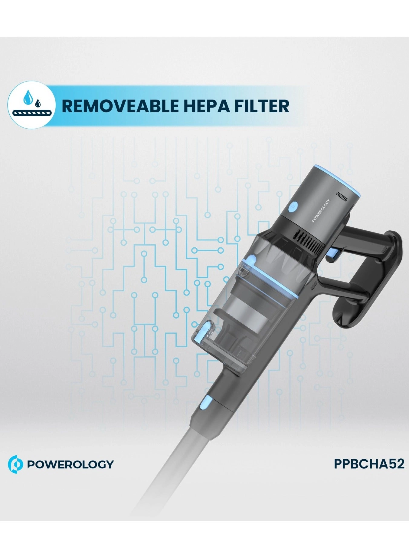 Cordless Stick Vacuum - 45 Min