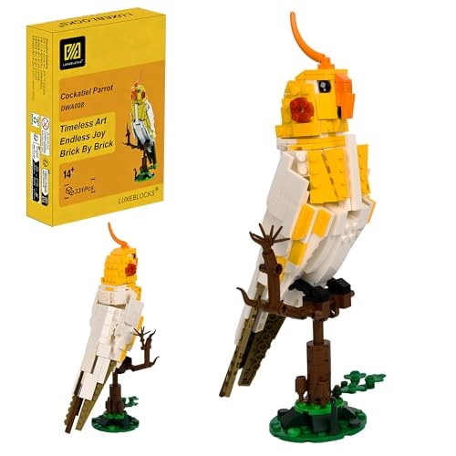 Parrot Model Bricks Set - 331pcs