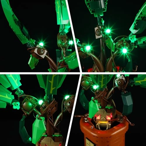 Lego Potion Plant Alraune (76433) LED Light - Harry Potter