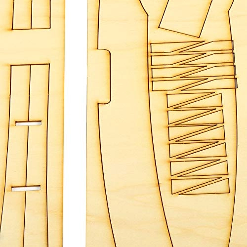 Wooden Sailing Boats Model - 1:18 DIY Assembly