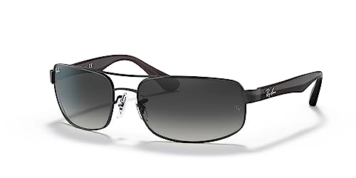 0RB3445 - 61 mm Gunmetal/Green