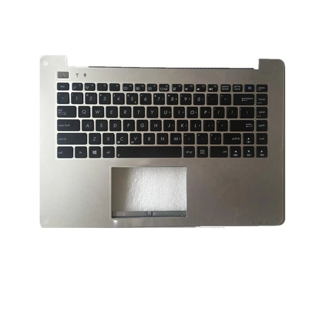fqparts A451 - C Shell Keyboard Silver US English Layout