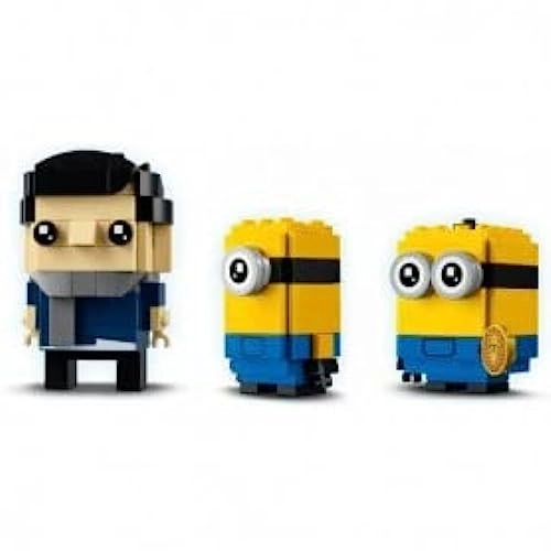 Minions Brickheadz Belle Bottom, Kevin and Bob (40421)