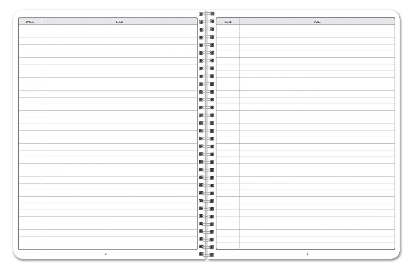 Guitar Tablature Notebook 8 1/2 x 11 Spiral - Lined 120 Pages