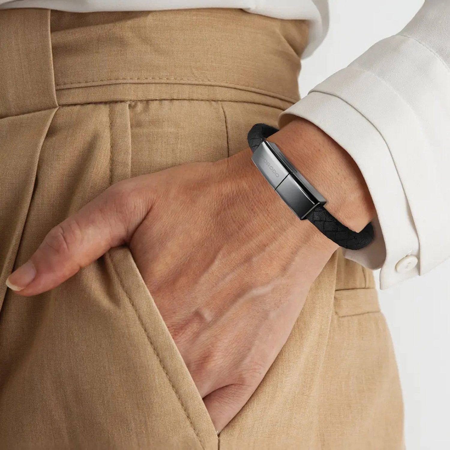 Bracelet Cable USB-C to Lightning Cable 0.2m