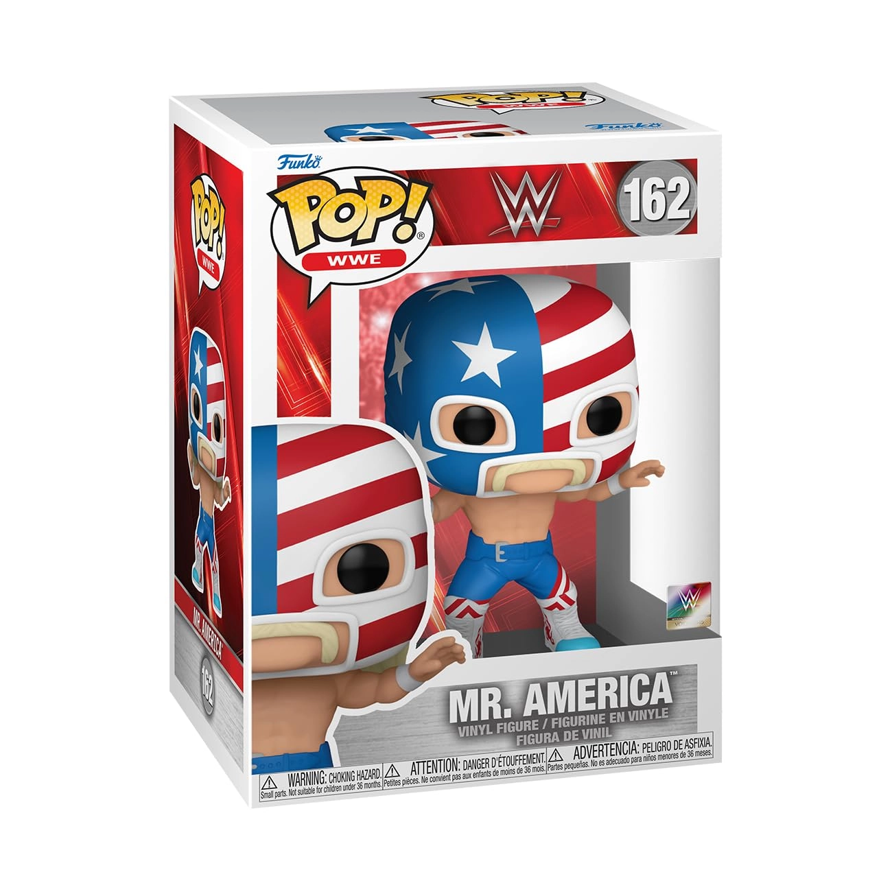 FUNKO Mr. America - WWE (9.5 cm) (B0CND1WWLR)