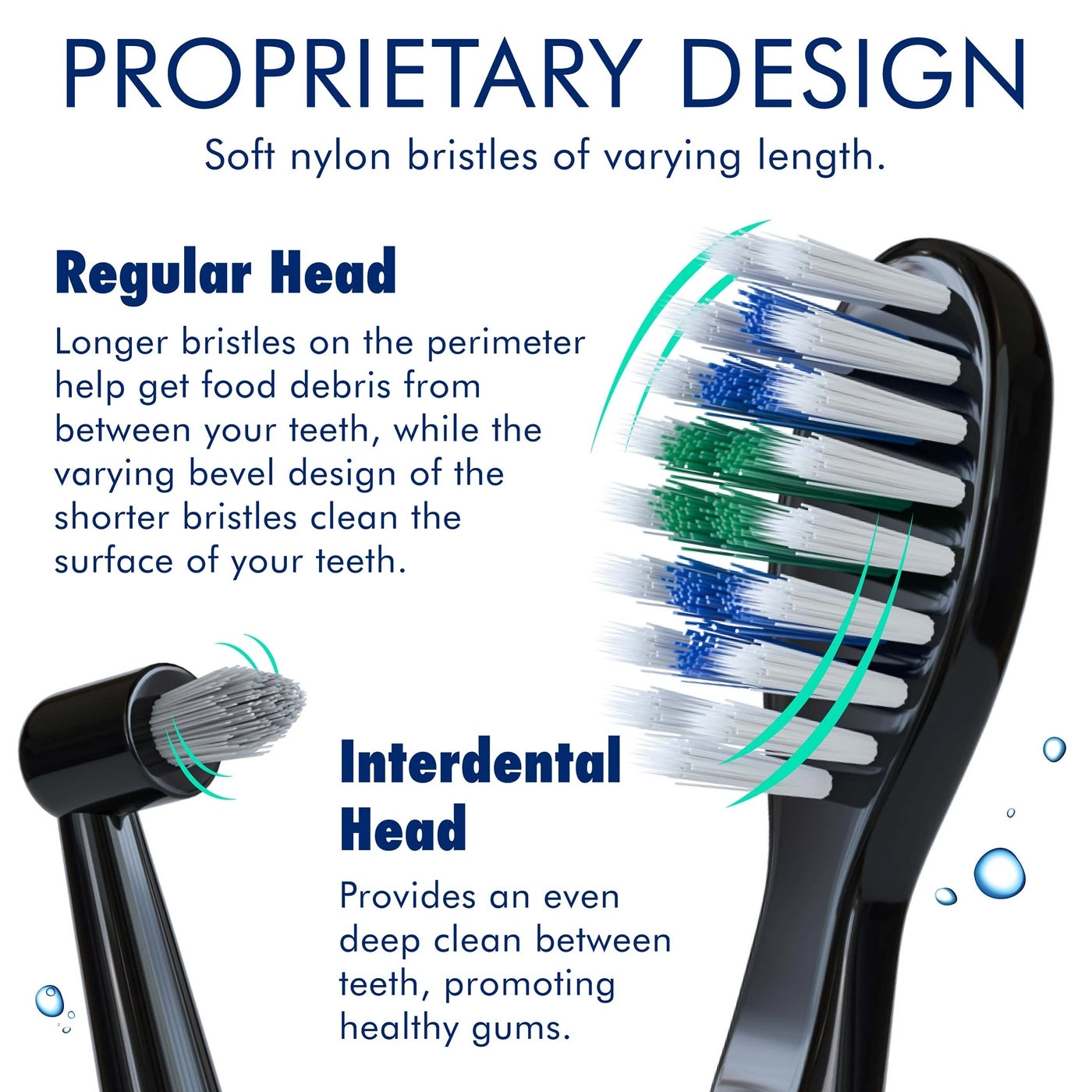 Duo - Rechargeable 14 Brush Heads 3 Modes